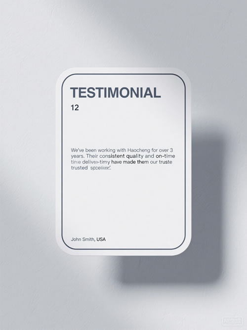 Customer Testimonial